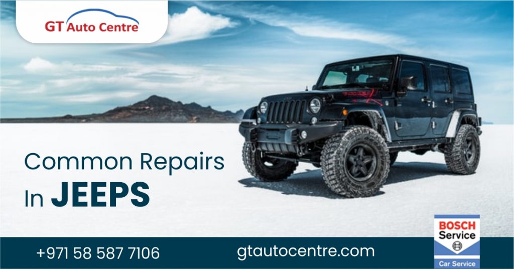 COMMON REPAIRS IN JEEPS